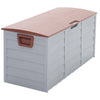 Storage Cabinet Indoor Outdoor Garden Steel Chest Box Tool Shed Patio Container