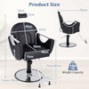 Hydraulic Pump Shampoo Chair Reclining Salon Chair w/Adjustable Height