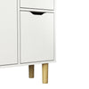 Living Room Sideboard Storage Cabinet with 2 Doors 2 Drawers TV Stand Cabinet