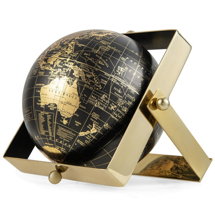 720° Geographic Swivel Globe World Map Desktop Globe Office Decoration 10 Inch