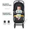 Foldable Baby Stroller Convertible Reversible Pushchair Travel for Airplane UK