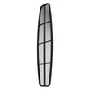 38x120CM WINDOW STYLE MIRROR LIVING ROOM DECOR HALLWAY GARDEN WALL GLASS (BLACK)