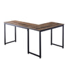 Computer Desk Office Study Workstation Metal Legs Home Corner Table Stand MDF