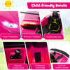 Toddlers 12V Ride On Toy Car Electric Vehicles with Remote Control-Pink