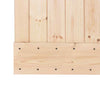 Door NARVIK 95x210 cm Solid Wood Pine vidaXL