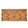 Corona Sideboard Large 4 Door 4 Drawer by