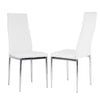 120cm Clear Glass Dining Table 2 4 Faux Leather Padded Chairs Kitchen Furniture