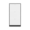 3 Drawer Shoe Cabinet Cupboard Storage Footwear Stand Wooden Rack Grey / White