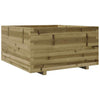 Iiaky Garden Planter 90x90x49.5 Impregnated Wood Pine,Wooden Garden V1Q7
