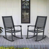 Patio Rocking Lounger Zero Gravity Rocker Outdoor Patio Garden Recliner