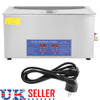 Stainless Steel Digital Ultrasonic Denture Cleaner 22L For Jewellery Watches New