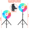 60CM Color Prize Wheel Dry Erase Tripod for Trade Show Fortune Spinning Game UK