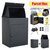 Extra Large Outdoor Parcel Secure Box Lockable Package Delivery Drop Postbox