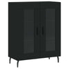 Camerina Highboard Black 69.5x34x180 Engineered Wood,Highboard with Ample W9F1