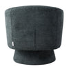 Knitted Velvet Swivel Cuddle Sofa Chair Single Tub Armchair Padded Seat w/Pillow