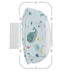 Plastic Foldable Bathtub Water Tub Spa Bath Basin Soaking Bucket Shower Barrel