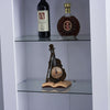 High Gloss Display Cabinet with LED Light Storage Sideboard Cupboard Modern