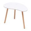 Simple Coffee Table White Sofa Side Table End Table for Living Room Modern