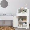 Bathroom Cabinet Floor Storage Cabinet Standing Cupboard w/1 Shelf &2 Drawers
