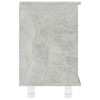 Bathroom Cabinet Concrete Grey 60x32x53.5 cm Engineered Wood