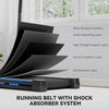 Steel Folding Motorised Home Treadmill Walking Machine with LCD Monitor Blue