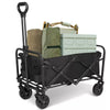 Heavy Duty Folding Wagon Cart Trolley Garden Camping Festival Beach Trailer