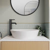 White Triangular Countertop Basin 505mm - Lotus LOTGW505X407