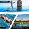 11FT Inflatable Stand Up Paddle Board SUP Surfboard Adjustable Non-Slip Deck