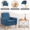 Modern Tub Accent Fabric Chair Single Sofa Comfy Upholstered Arm Chair Bedroom