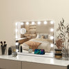 Hollywood Makeup Mirror Large Vanity Light Mirror with 15 Dimmable LED Bulbs