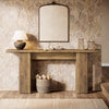 70.87-Inch Extra Long Console Table for Entryway, Mid-Century Modern Sofa Table