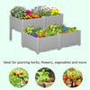 Garden Raised Bed Outdoor Planter Patio Flower Vegetables Pot Plant Container