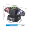 Moving Head Party Light Rotating Disco Bar Stage Lights Laser Beam Strobe Remote