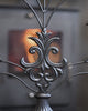 Black Arched "Birdwatcher" Three Fold Fireguard Woodburner Safety Fire Screen