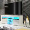 TV Unit Cabinet | TV Stand 145cm | Sideboard with High Gloss Doors | Free LED