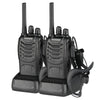 10 Packs Baofeng BF-88E Two Way Radio Walkie Talkies 1500mAh USB Charger