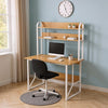 Computer Desk with Storage Shelf for Student Study Working Writing Home Office