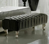 Rectangle Footstool Upholstered Chesterfield Coffee Table Pouffe Stool Bench