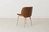 Swyft Dining Chair 04 - Maple Leather - Set of 2 RRP £399