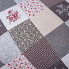 Boho Patchwork Bedspread Quilte Set Throw Rugs Bedding Double Size Pillowcases