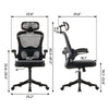 Office Chair Mesh Height Adjustable Ergonomic Desk Chair with Lumbar Support