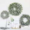 Artificial Lavender Wreath Flower Garland Front Door Wall Hanging Decoration New