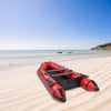10ft PVC Adult Assault Boat 330kg Capacity Red and Black Waterproof Durable