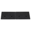 2x Kerb Ramp Rubber Pad Driveway Access Wheelchair Car Curb Threshold Step Ramps