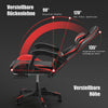 Gaming Chairs with Lumbar Support Ergonomic Gamer Chair Home PC Computer Raqagyh