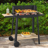NEW OPEN TOP BBQ GRILL GARDEN BARBECUE STEEL CHARCOAL COOKING OUTDOOR PARTY OVEN