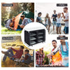 Portable Camping Kitchen Table Picnic Folding Cupboard Party Outdoor Garden BBQ