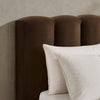 Dusk Cheshire Cappuccino Velvet King Size Ottoman Storage Bed RRP £899