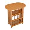 Folding Magazine Rack File Holder Literature/Newspaper Storage Coffee Side Table