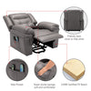 Power Lift Recliner Electric Massage Heating Chair Living Room Armchair Grey